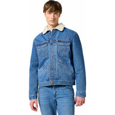 Джинсовая куртка Wrangler, размер S, синий