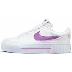 Кеды NIKE Court Legacy Lift, полнота F (EU)/ на среднюю стопу, размер 7,5 US, белый