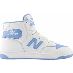 Кеды New Balance 480, полнота F (EU)/ на среднюю стопу, размер 9,5 US, белый