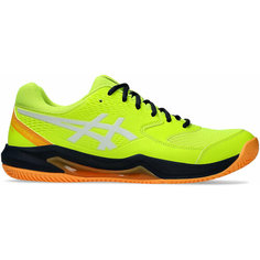 Кроссовки ASICS GEL-DEDICATE 8 PADEL, полнота F (EU)/ на среднюю стопу, размер 9 US, зеленый