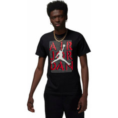 Футболка NIKE Jordan Brand Jumpman Stack Tee, размер L, черный