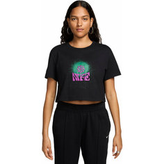 Футболка спортивная NIKE Sportswear T-shirt, размер S, черный