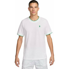 Футболка спортивная NIKE Court Heritage Short-Sleeve Tennis Top, размер XL, белый