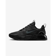 Кроссовки NIKE Air Max, размер 9 US, Black/Black/Dark Smoke Grey