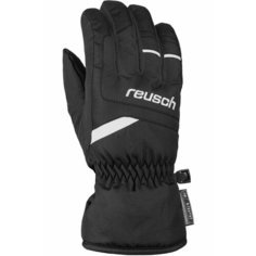 Перчатки Reusch, размер inch дюйм:5.5, черный/белый