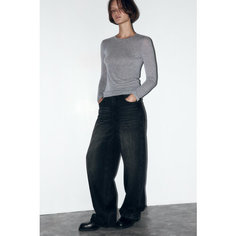 Джинсы багги Befree Basic, размер S/170, черный