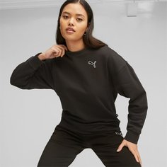 Свитшот PUMA, размер 44, , черный
