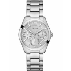 Наручные часы GUESS, серебряный