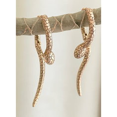 Серьги конго XUPING JEWELRY, золотой