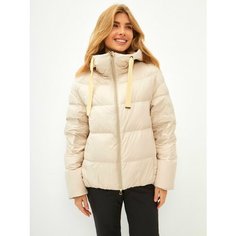 Пуховик WHSROMA Зимняя, размер 52 (3XL), бежевый