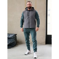Костюм спортивный Galaktika, размер 2XL, серо-зеленый