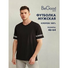 Футболка BeGood, размер 56, чёрный
