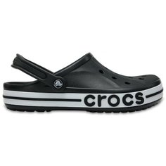 Сабо Crocs Bayaband Clog, размер M6/W8 US, черный/белый