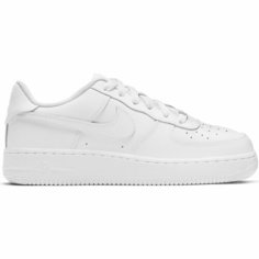 Кроссовки NIKE AIR FORCE 1 (GS), размер 37, белый