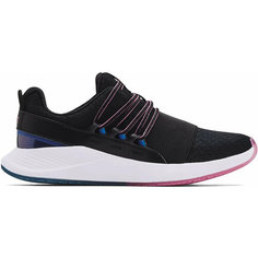 Кроссовки Under Armour UA W Charged Breathe CLR SFT, полнота F (EU)/ на среднюю стопу, размер 5,5 US, чёрный