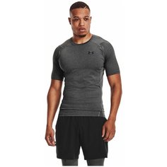 Футболка спортивная Under Armour HeatGear Comp SS, 1 шт., размер SM, серый