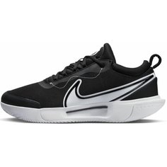 Кроссовки NIKE Court Zoom Pro Clay, полнота F (EU)/ на среднюю стопу, размер 9 US, чёрный