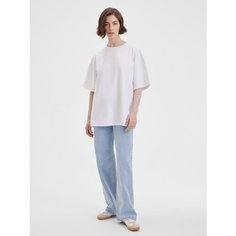 Футболка KIVI CLOTHING, размер 40-48, белый