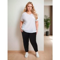 Брюки спортивные Fashion Margo, размер 60, глубокий черный