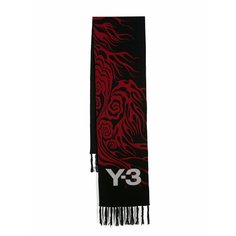 Шарф Y-3, one size, черный