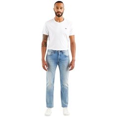 Джинсы зауженные Levis Men 501 Original Jeans, размер 28/32, голубой Levis®