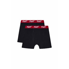 Трусы FRHT Box Logo, комплект из 2 шт., размер L, black