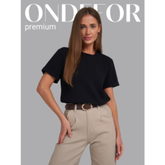 Футболка ONDEFOR, 1 шт., размер S, черный