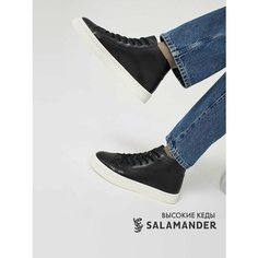 Кеды Salamander, полнота 6 (RU)/ на среднюю стопу, размер 40, черный