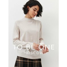 Джемпер TO BE ONE, размер 46, , бежевый