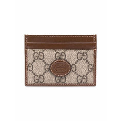 Картхолдер GUCCI, коричневый