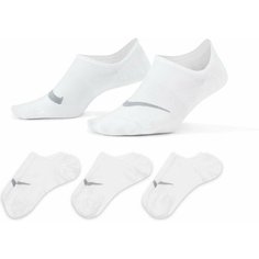 Носки NIKE, комплект, 3 пары, размер M, белый