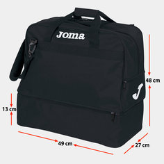 Сумка спортивная JOMA, 63 л, 49х48х29 см, черный