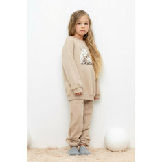 Брюки спортивные crockid КР 400458/темно-бежевый к437, размер 64/122, бежевый