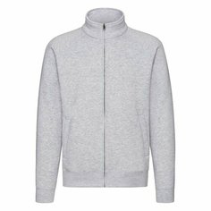 Толстовка Fruit Of The Loom Sweat Jacket, размер M, , серый/серый