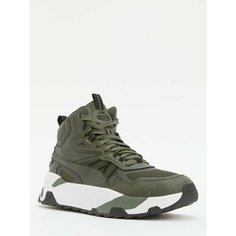 Кроссовки PUMA, размер 45, темно-зеленый