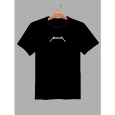 Футболка metallica, размер S, чёрный ZA Print