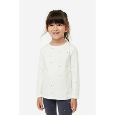 Футболка H&M, комплект из 3 шт., размер 122/128, белый
