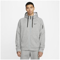 Толстовка спортивная NIKE, размер S, , серый