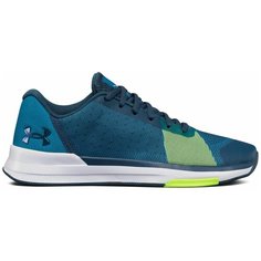 Кроссовки Under Armour W Showstopper, полнота F (EU)/ на среднюю стопу, размер 6 US, бирюзовый