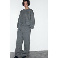 Брюки Befree Basic, размер XL/170, светло-серый меланж