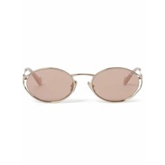 Солнцезащитные очки Miu Miu, золотой