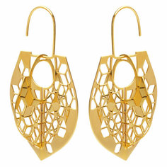 Серьги с подвесками OXIOMA, золотистый