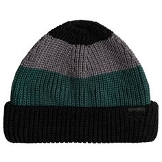 Шапка Quiksilver Stripe Beanie, размер us:б/р, true black
