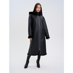 Дубленка Karmelstyle, размер 52, черная