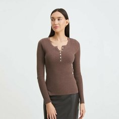 Джемпер Maison David, размер S, , коричневый