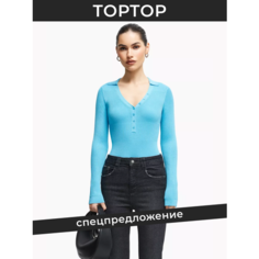 Боди TOPTOP, размер XS, голубой