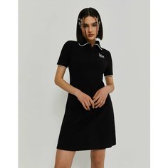 Платье Gloria Jeans Ready! Steady! Go!, размер 7-8л/128, черный