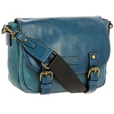 Сумка кросс-боди DAVID JONES, фактура рельефная, синий