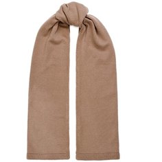 Шарф LABBRA,200х40 см, one size, серо-коричневый