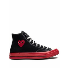 Кеды Converse Chuck Taylor 70 High, размер 4 US (Мужские размеры Converse US), black/red